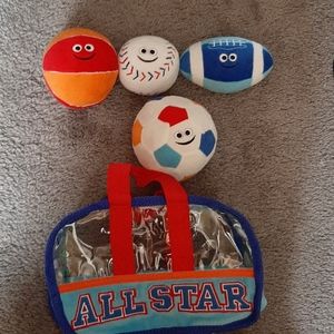 Like new Melissa and Doug All Star Sports bag